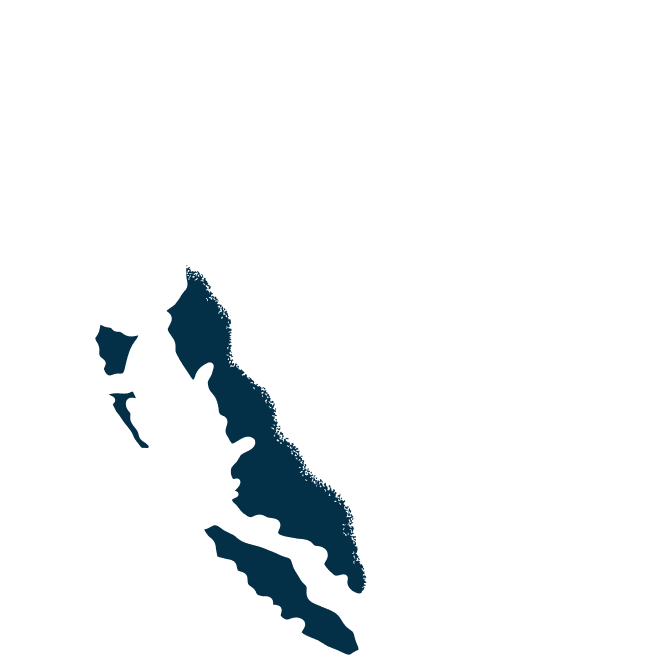 A map of British Columbia highlighting infinite