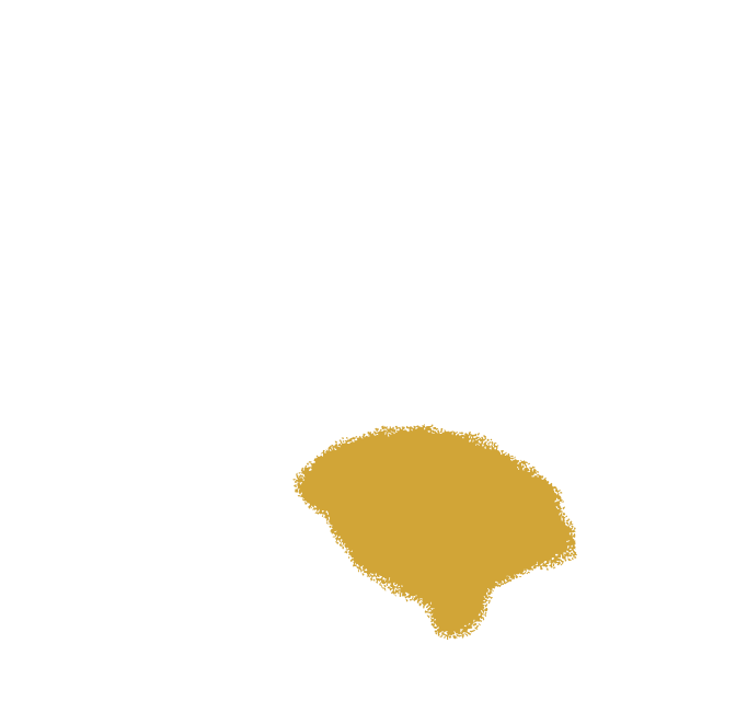 A map of British Columbia highlighting nature