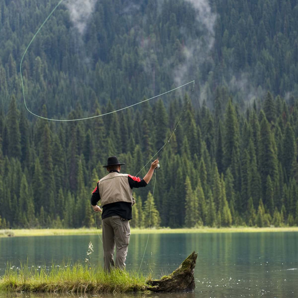 Fishing in Yoho National Park