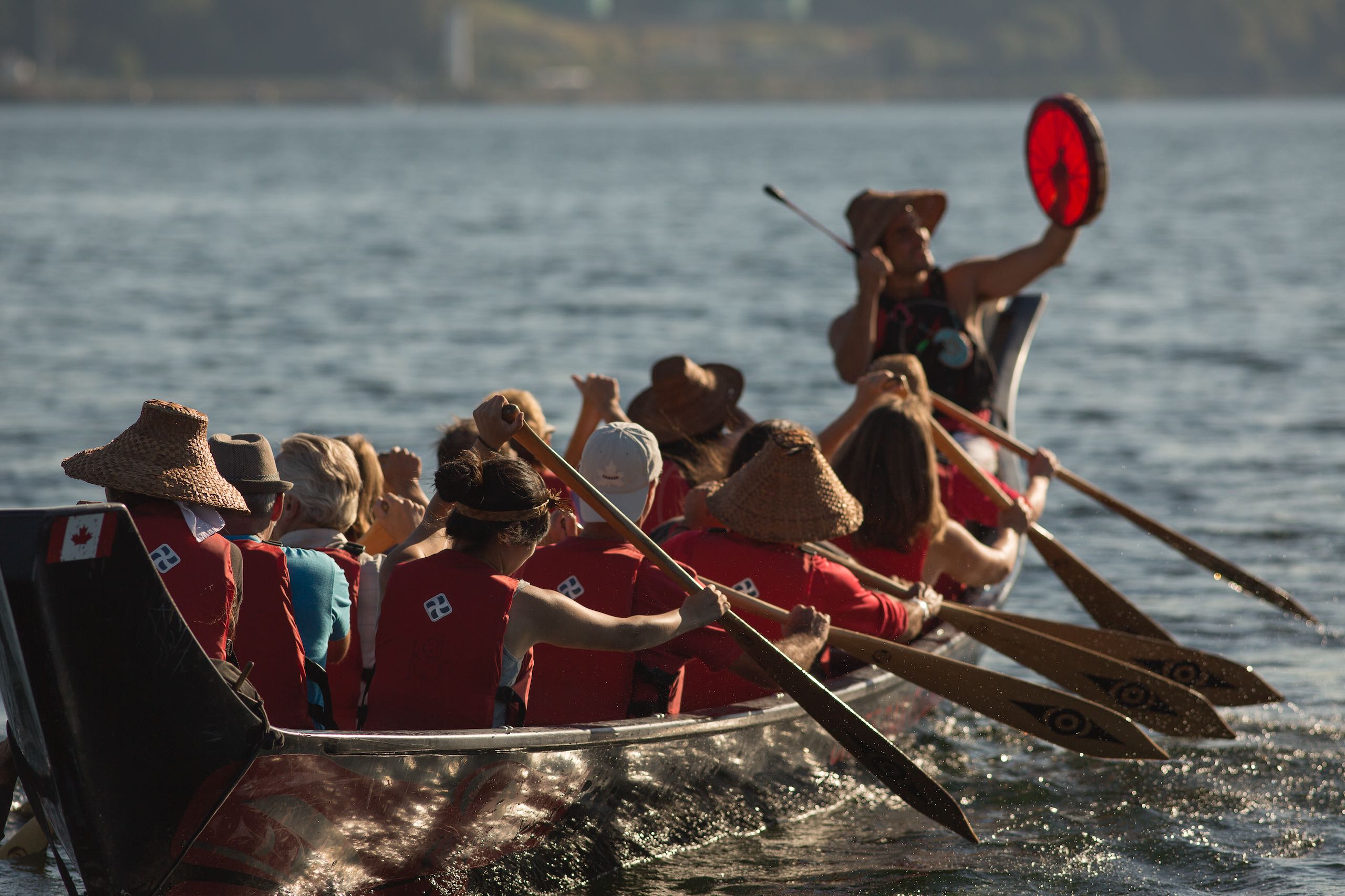 Takaya Tours First Nations Canoe Adventures on Indian Arm in North Vancouver.