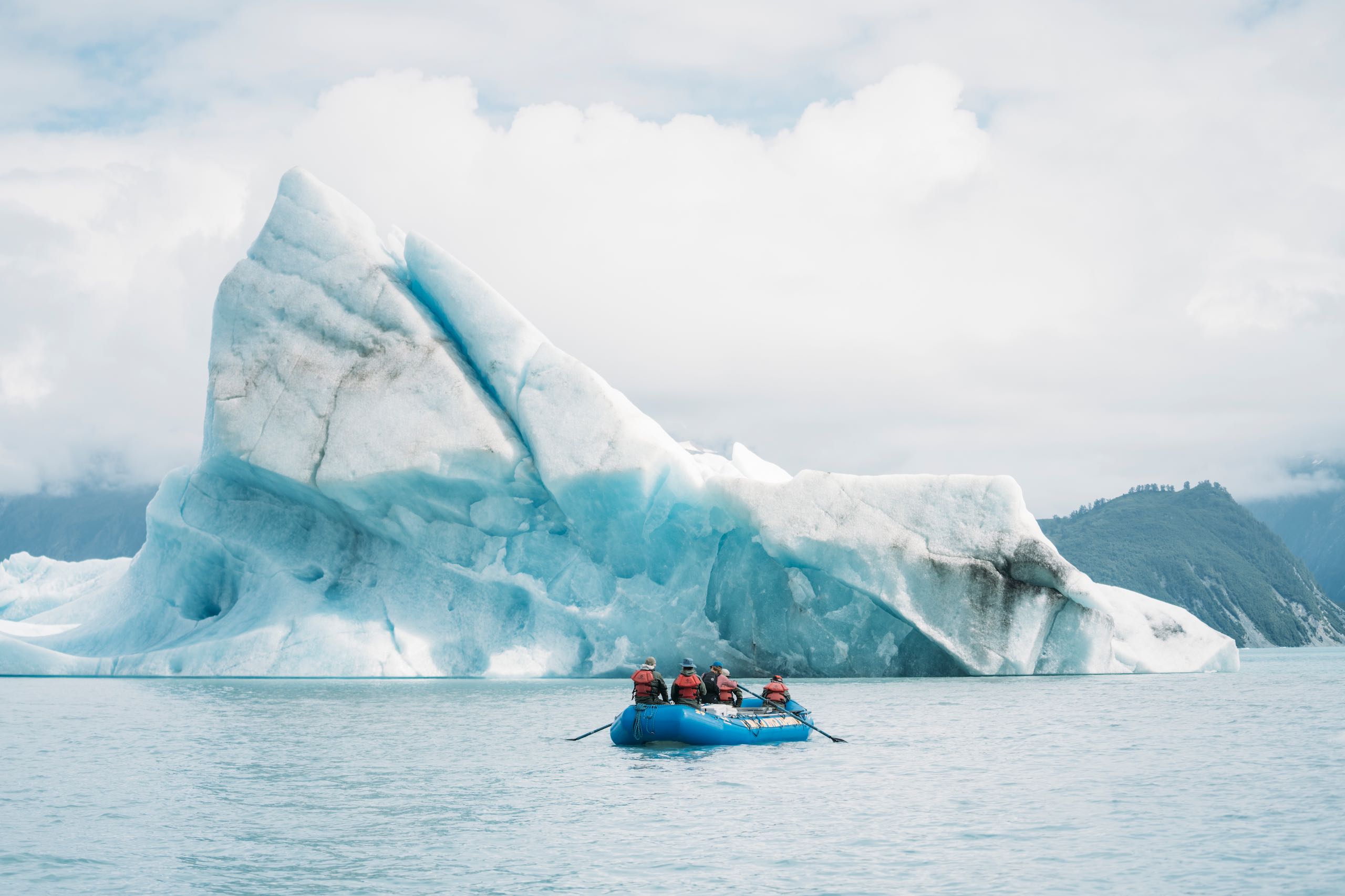 Rafting adventure in Tatshenshini- Alsek Provincial Park.